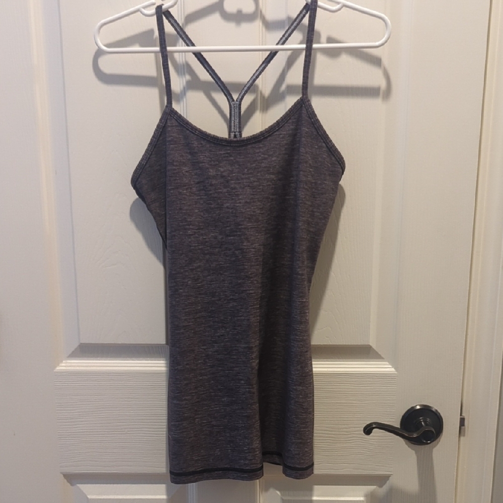 Lululemon Athletica Gray Tank Top